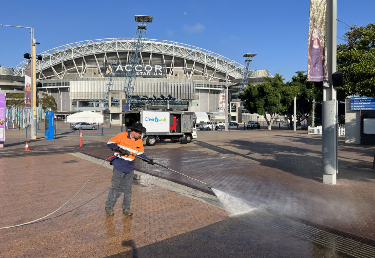 Pressure Cleaning in Sydney Olympic Park