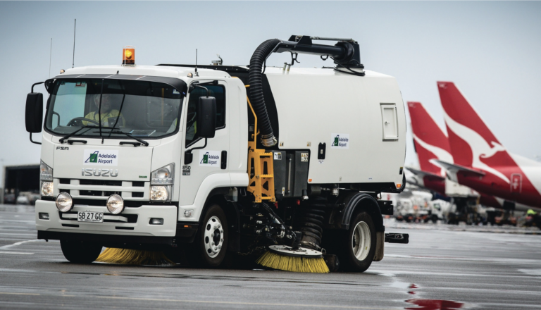 Airport sweeping