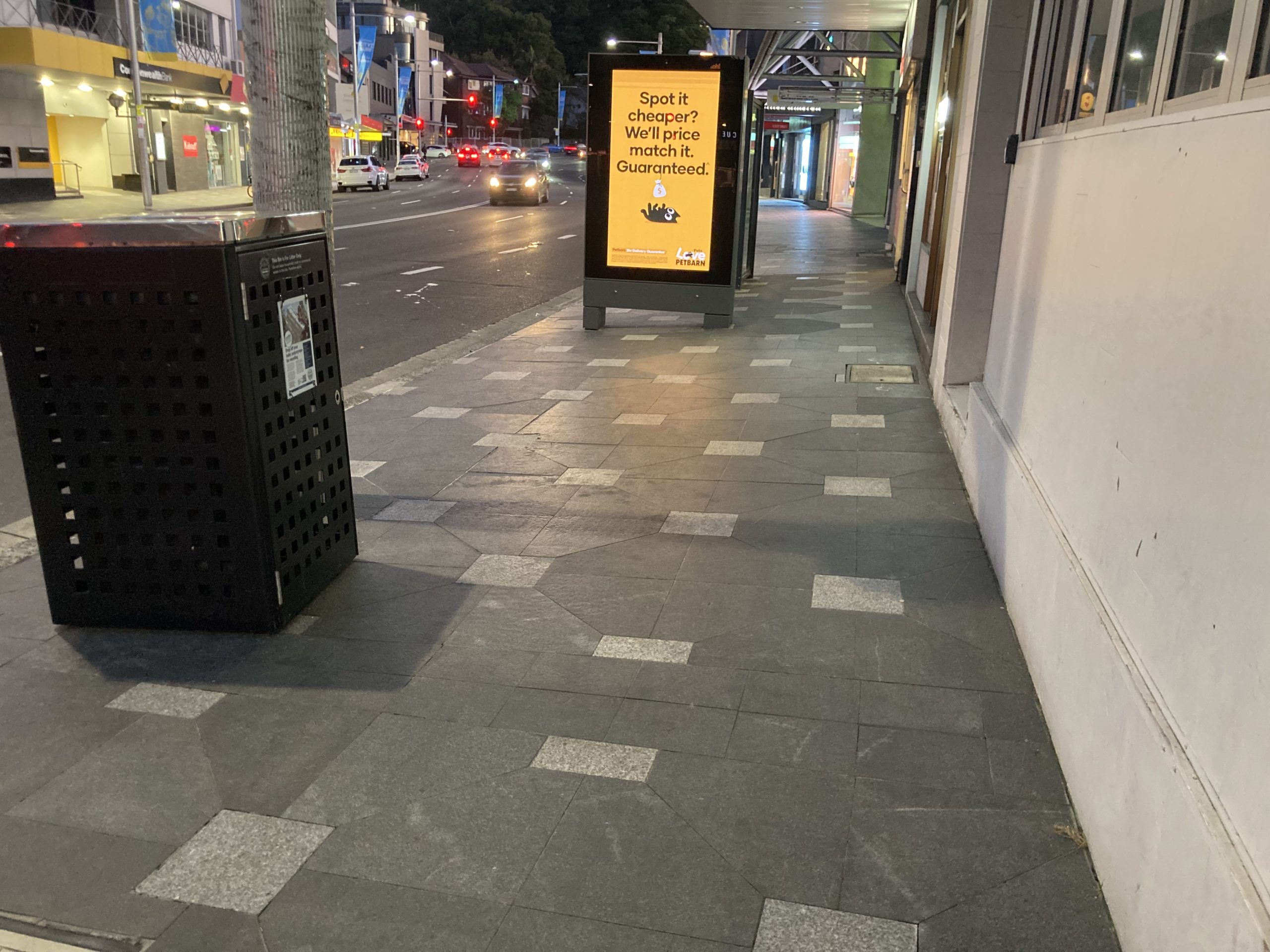 Cleaning & Sealing of New South Head Road, Double Bay